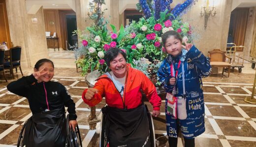 雨の中でも笑顔が素敵な選手でした！佐藤圭一選手の挑戦