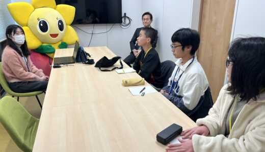 西区のキャラにしまろちゃん